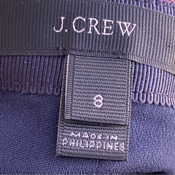 J. Crew Floral Jacquard Midnight Floral Mini Skirt - Picture 15 of 16